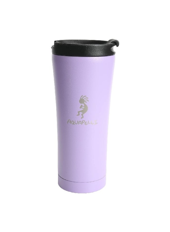 Aquapelli C116 Double Walled Vacuum Insulated Travel Mug Viola Purple 480 ml 90112 - Image 1